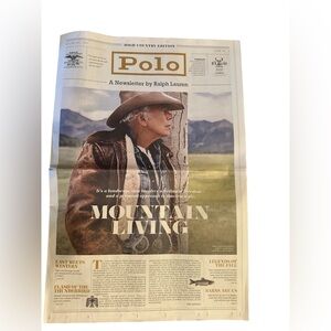 Polo Ralph Lauren Newspaper Fall Winter 2025 ISSUE 3 Chicago Limited Edition